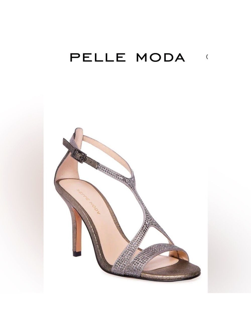 🔥NWOT🔥 PELLE MODA KARISA HIGH HEEL in PEWTER W9.5